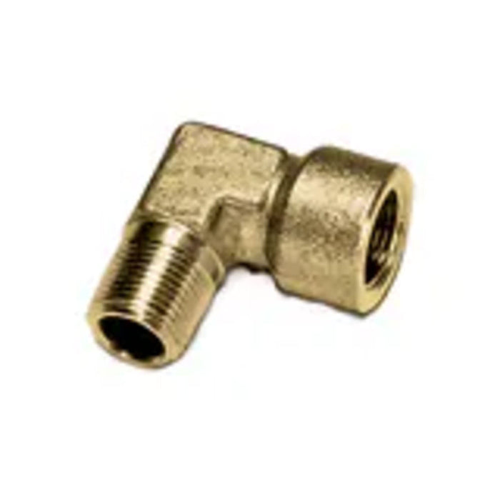 Adaptador Métrico Codo de 90° Parker 0144 21 21 Latón R 1/2 BSPT Macho a G 1/2 BSPP Hembra