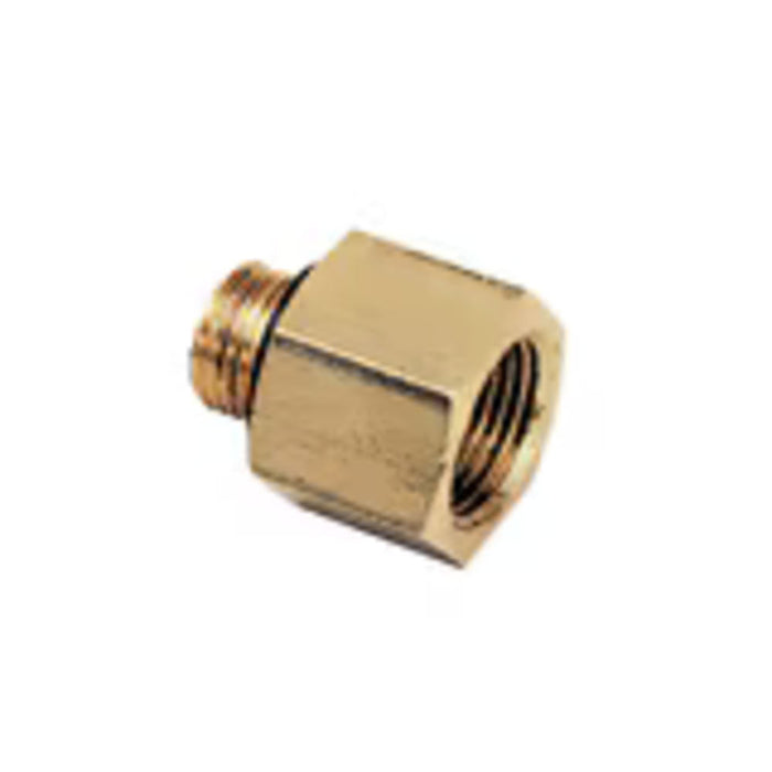 Adaptador Métrico Expansor Parker 0169 13 17 Latón G 1/4 BSPP Macho a G 3/8 BSPP Hembra