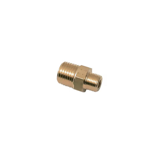 Adaptador métrico Parker 0121 11 10 latón BSPT macho 1000 PSI | SUMINREGIO INDUSTRIAL