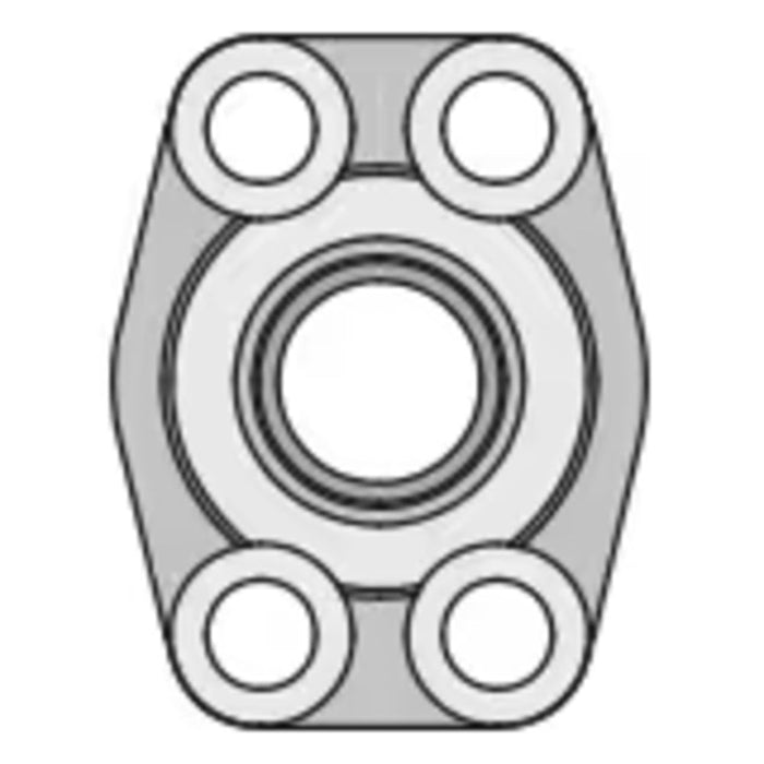 Adaptador Parker 24GQ1BSX para Brida Hidráulica 4 Pernos Código 61 de 1 1/2 in NPT