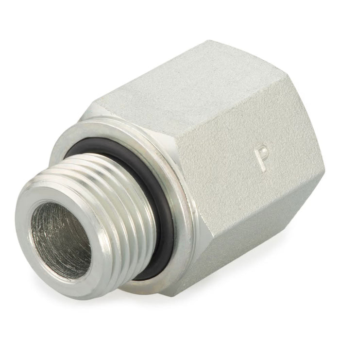 Adaptador Parker 3/8X3/8F4OHGS Recto BSPP ORR Macho a NPT Hembra