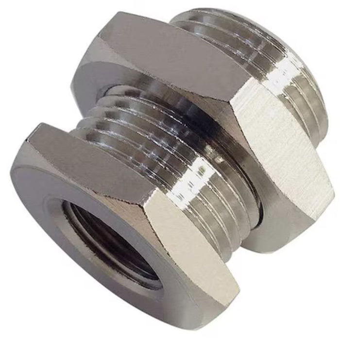 Adaptador Pasamuro Parker 0920 00 13 G 1/4 BSPP Hembra a M20x1.5 Métrico