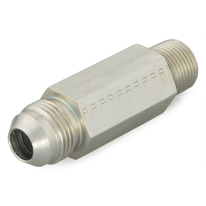 Adaptador Recto Macho Hex Largo Parker 8 FFTX-S Triple Lok 37° JIC de 1/2 in a NPT