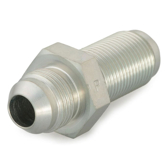 Adaptador Recto Parker 16 WTX-SS Triple Lok 37° JIC de 1 in Macho a Macho Bulkhead en Acero Inoxidable