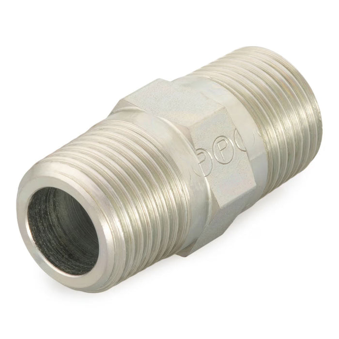 Adaptador Recto Parker 3/8X1/4FF33MS BSPT Macho de 3/8 in a BSPT Macho de 1/4 in