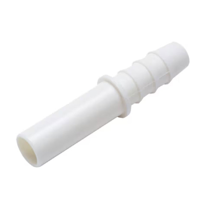Adaptador Recto Parker Legris 6322 60 60WP2 LIQUIfit Push-In a Barba para Tubo 3/8 in a Manguera 3/8 in Polímero Biobasado