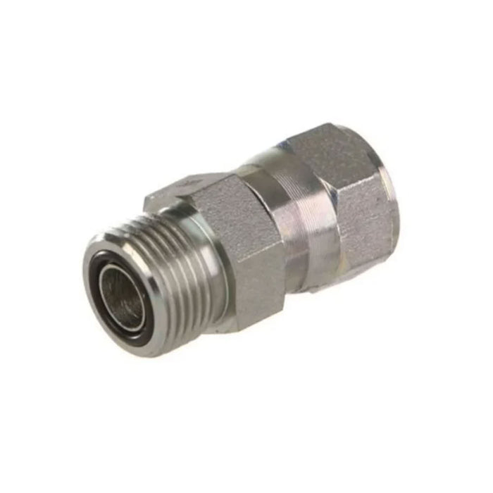 Adaptador de Conversion Parker 8 LOHX6-S JIC 37° Hembra Giratoria de 1/2 in a O Ring Face Seal 1/2 in Macho