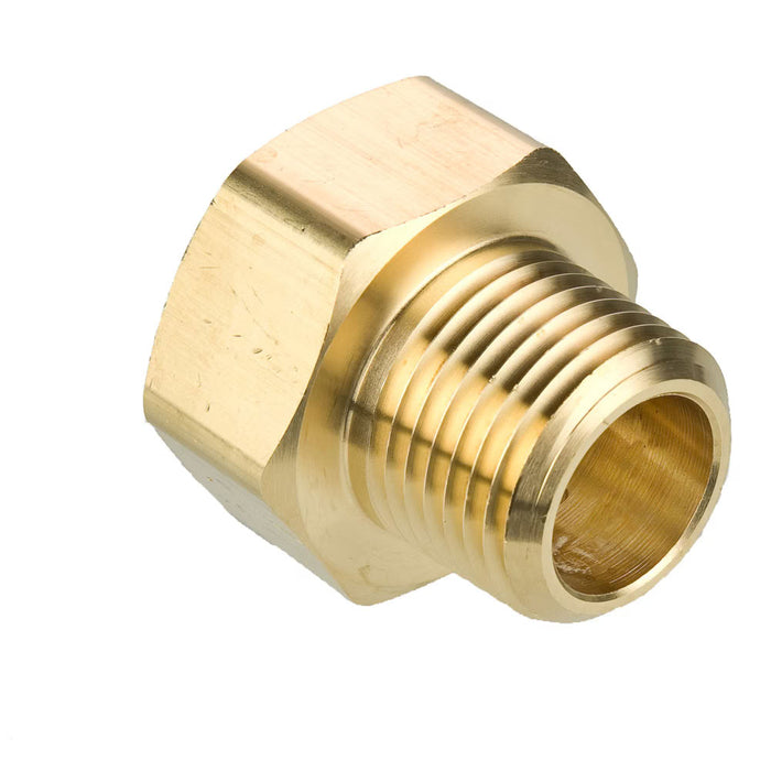 Adaptador para manguera de jardín Parker 82GH-12-8 de latón de 3/4 in hembra a 1/2 in macho