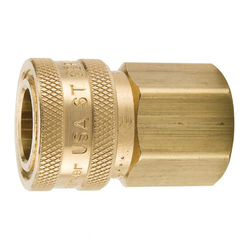 Acoplador Parker BST10 ST — Alto Flujo Latón 250°F