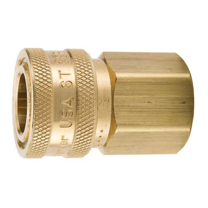 Acoplador Parker BST1 ST — Alto Flujo Latón Hidráulico