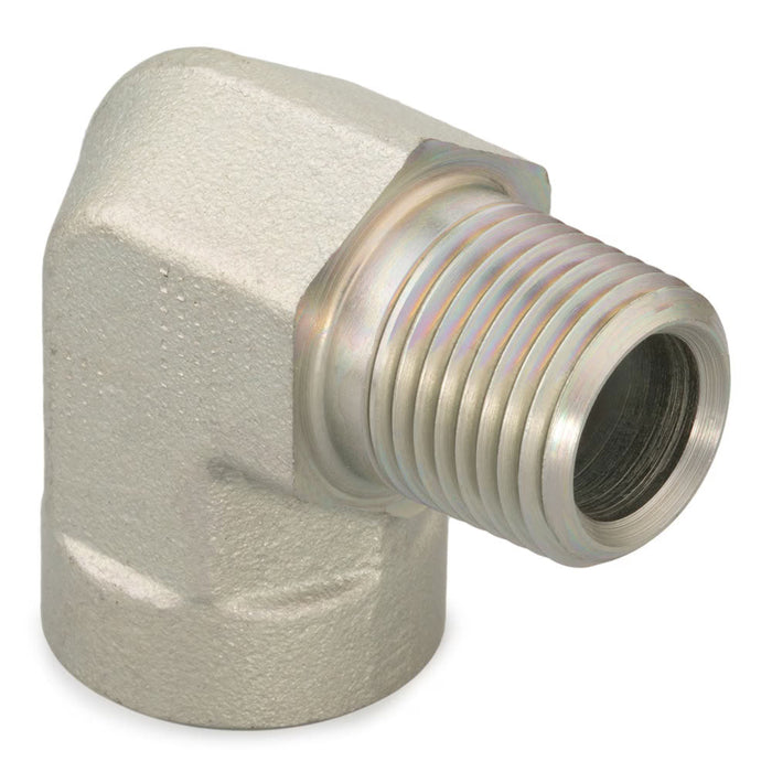 Codo 90° Parker 3/8 CD-B NPT Macho 3/8-18 a NPT Hembra 3/8-18 Latón