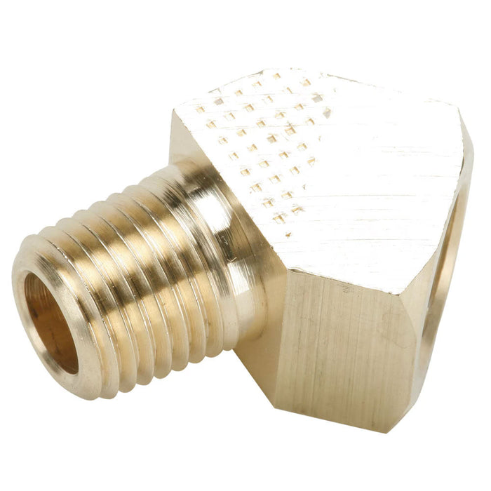 Codo de 45° Calle Latón Extruido Parker 2214P-2-2 Hembra 1/8 in a Macho 1/8 in