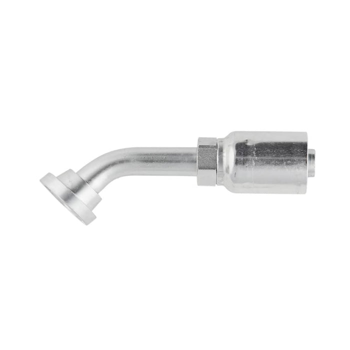 Codo de 45° Conexión Crimp Parker 11743-12-8 Series 43 de 3/4 in para Manguera de 1/2 in