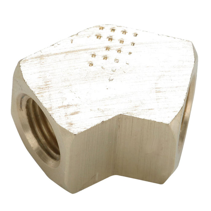 Codo de 45° Parker 2201P-2-2 Latón Hembra a Hembra NPT para Tubería de 1/8 in