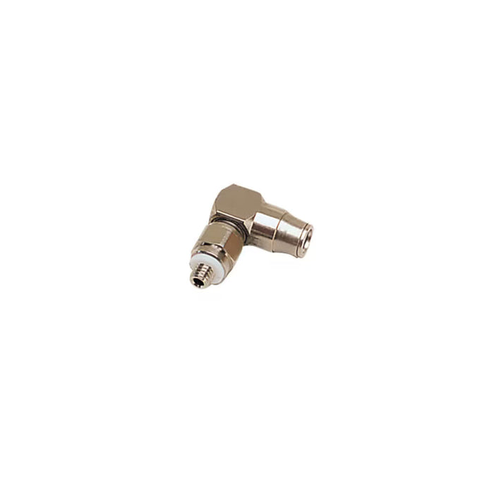 Codo de 90° Ajustable Parker 3299 03 09 LF 3200 Push-to-Connect Mini para Tubo 3 mm a Macho Métrico M3