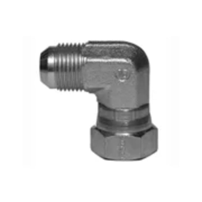 Codo de 90° Giratorio Parker 16C6MXS Triple-Lok 37° Flare 1 in Macho a Hembra con Hex Métrico