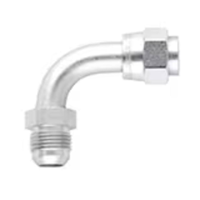 Codo de 90° Gota Larga Parker 41T3-16-16 Adaptador Flange 1 in a JIC 37° Macho Hembra Giratorio