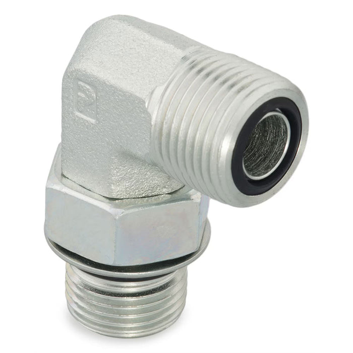 Codo de 90° ORFS a SAE ORB Parker 4-6 C5OLO-S