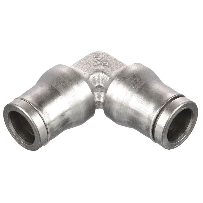 Codo de 90° Parker 165PLM-8M Prestolok PLM Conexión Rápida Push-In en Latón para Tubo de 8 mm