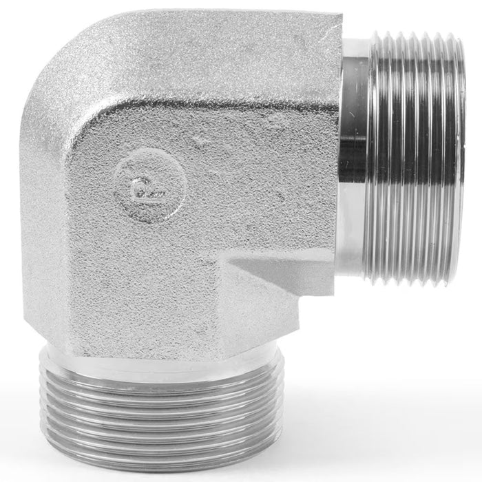 Codo de 90° Parker 2EMK4S BSPP Macho a BSPP Macho