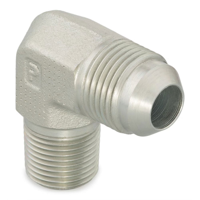 Codo de 90° Parker 32-24 CTX-S Triple-Lok Acero 37° Flare Macho 2 in a NPT Macho de 1 1/2 in