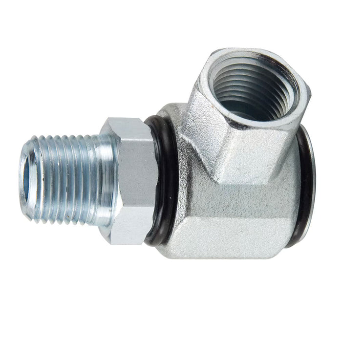 Codo de 90° Parker S2102-4-4 NPTF Hembra a NPTF Macho de 1/4 in