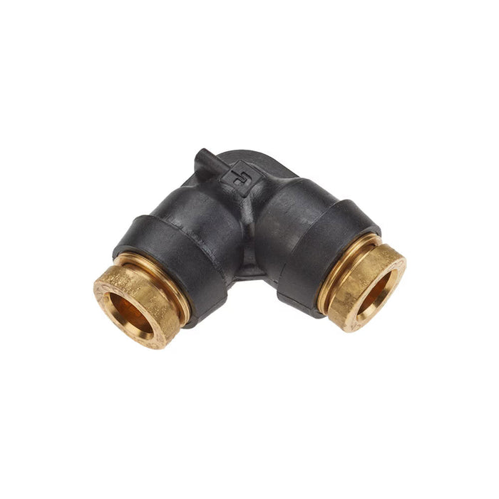 Codo de 90° Parker para Frenos de Aire D.O.T. 365PTC-6 Compuesto Push-to-Connect de 3/8 in