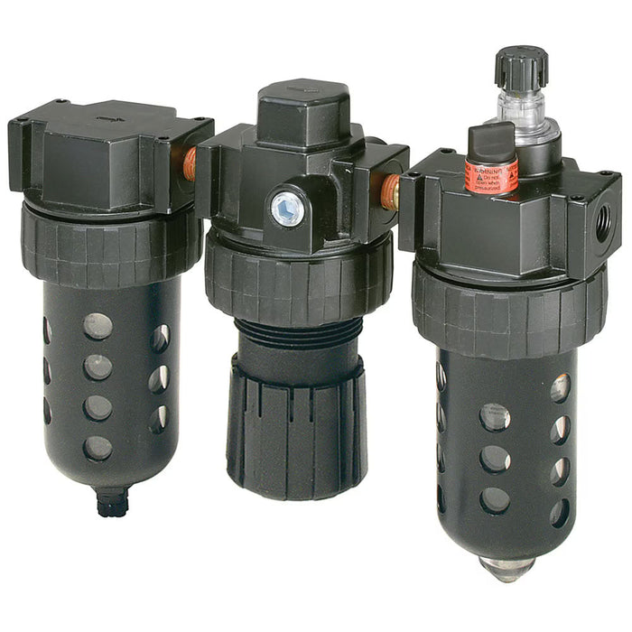 Combo FRL Completa 3 en 1 Parker 07A42A18A2BD NPT de 3/4 in