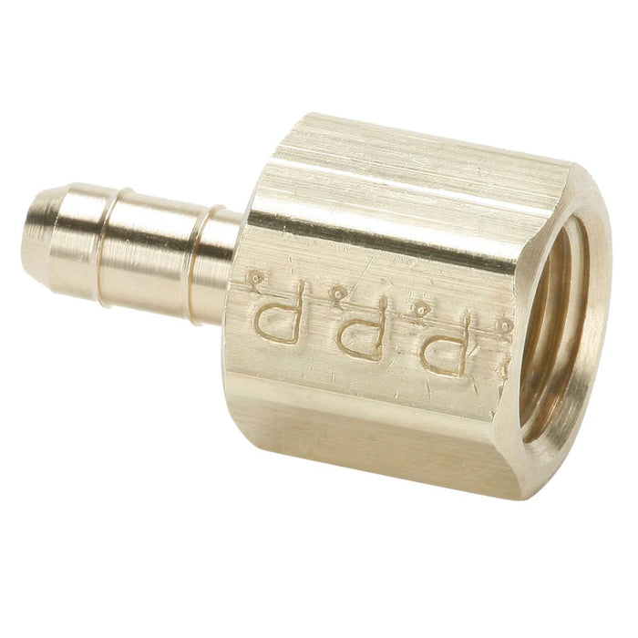 Conector Dubl-Barb Parker 26-4-2 Conexión Barb para Tubo 1/4 in a Hembra NPT 1/8 in en Latón