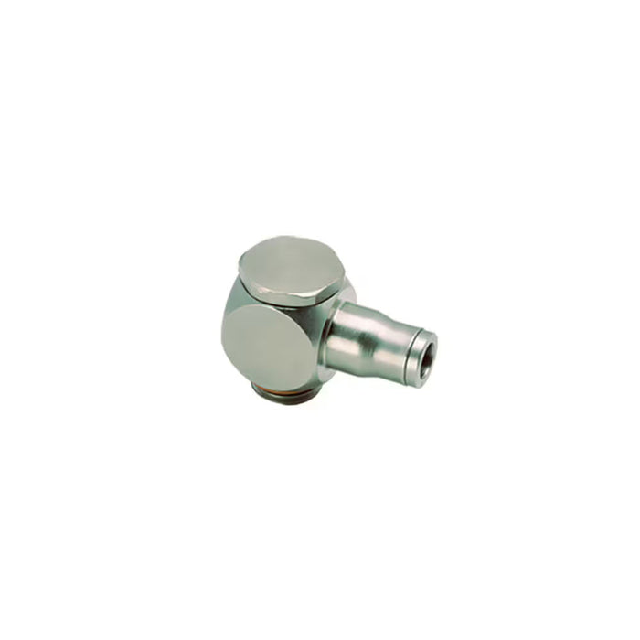 Conector Neumático Banjo Simple Parker 3618 06 10 Legris LF 3600 Push-In para Tubo 6 mm a Rosca BSPP de 1/8 in en Latón