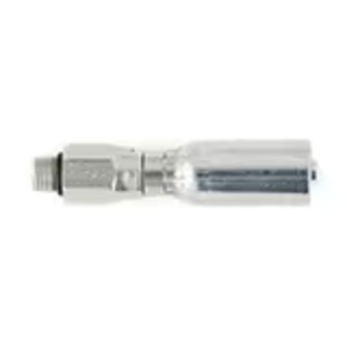 Conector Parker 106HY-12-12 HY Series Crimp JIC Hembra 1-1/16-12 in Manguera 3/4 in