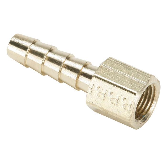 Conector Parker 126HBL-8-6 Latón Barba 1/2 in a NPT 3/8 in Hembra
