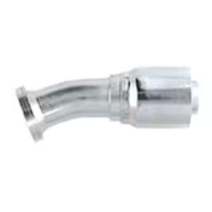 Conector Parker 16B77-24-24 Crimp 77 Series Flange SAE 62 Codo 22.5° para Manguera 1-1/2 in