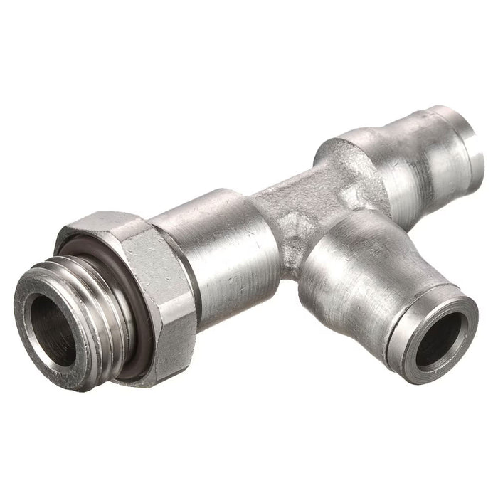 Conector Parker 171PLM-6M-4G Prestolok PLM Tee Recto Push-to-Connect Tubo 6mm a Rosca 1/4 in