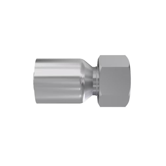 Conector Parker 1C356-10-6 Global 56 Serie Rosca Métrica L Hembra Giratoria M16x1.5 Manguera 3/8 in