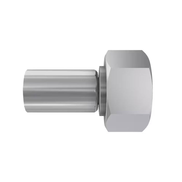 Conector Parker 1C956-16-8 Global 56 Serie Rosca Métrica S Hembra Giratoria M24x1.5 Manguera 1/2 in Acero
