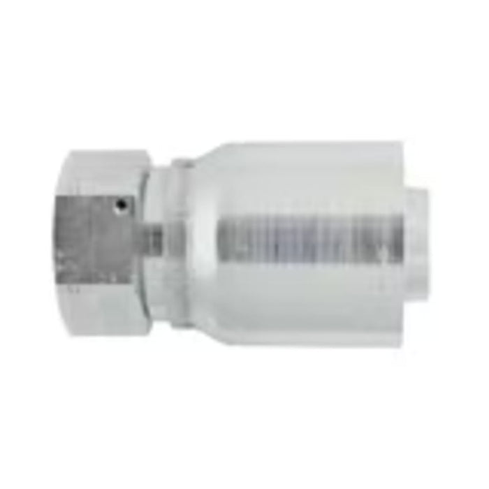Conector Parker 1EA77-24-24 Crimp 77 Serie Rosca BSP Hembra Giratoria G 1-1/2-11 Manguera 1-1/2 in Acero