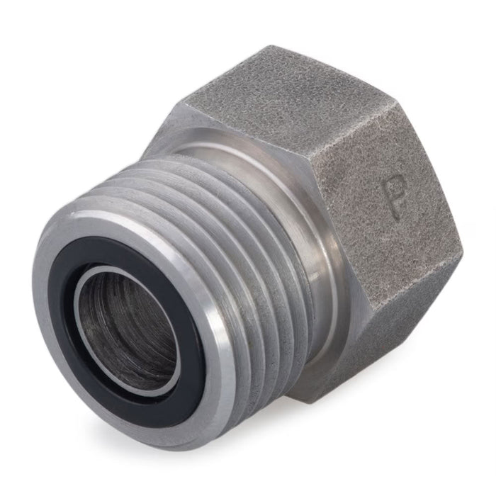 Conector Parker 4 LOHB3-S Seal-Lok Recto ORFS Macho a Socket Braze 1/4 in 9200 psi Acero