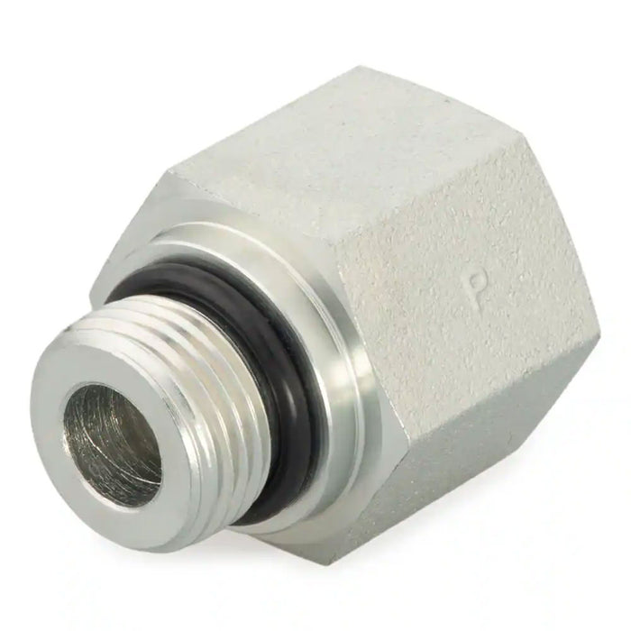 Conector Parker 6-3/8 F5OG-SS Adaptador SAE ORB Macho a NPT Hembra 9/16-18 a 3/8-18 6000 psi Acero Inoxidable