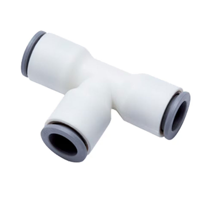 Conector Parker 6304 06 00WP2 LIQUIfit Conectar Empujando Tee para Tubería 6 mm a 6 mm Polímero