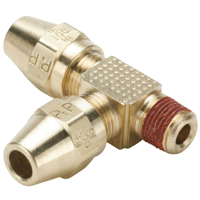 Conector Parker VS271AB-6-4 1/4 in para freno de aire D.O.T. estilo compresión