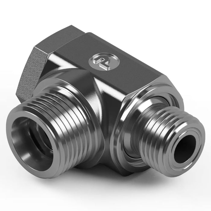 Conector Parker WHK10SRCF DIN hidráulico unión recta tubo a rosca 10 mm serie reforzada