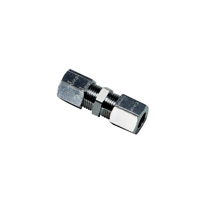 Conector Recto Parker 1806 06 00 Compresión Acero Inoxidable 316L para Tubo de 6 mm