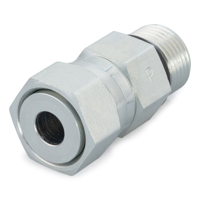 Conector Recto Seal-Lok Parker 6 F65OL-S de O-Ring Face Seal Hembra Giratoria a SAE-ORB Macho en Acero