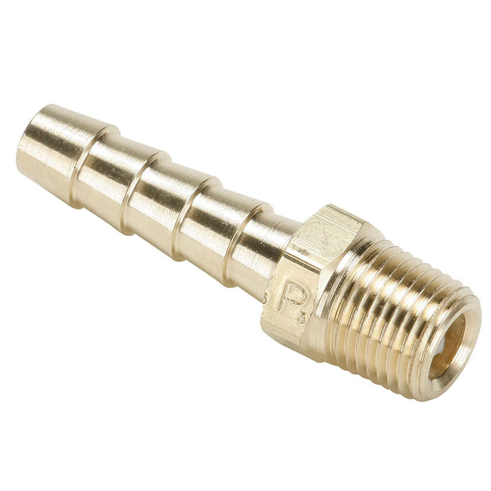 Conector Reductor Parker 125HBL-4-6 en Latón Barba 1/4 in a NPT 3/8 in Macho