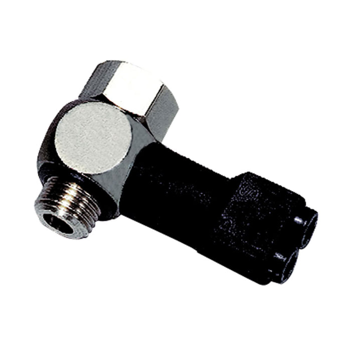 Conector Sensor Neumático Parker 7808 04 13 Serie 7808 Push-to-Connect para Tubo 4 mm a Macho BSPT R1/4
