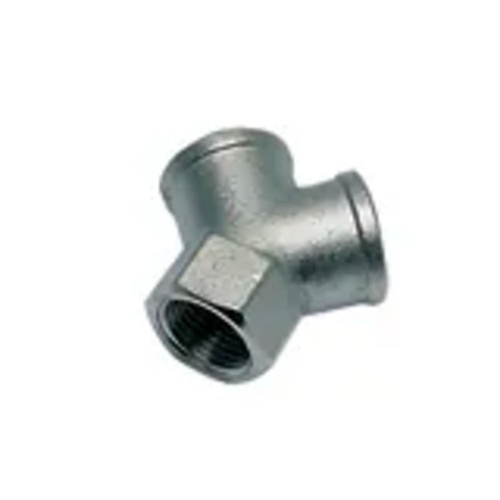 Conector en Y Parker 0910 00 21 G 1/2 BSPP Hembra