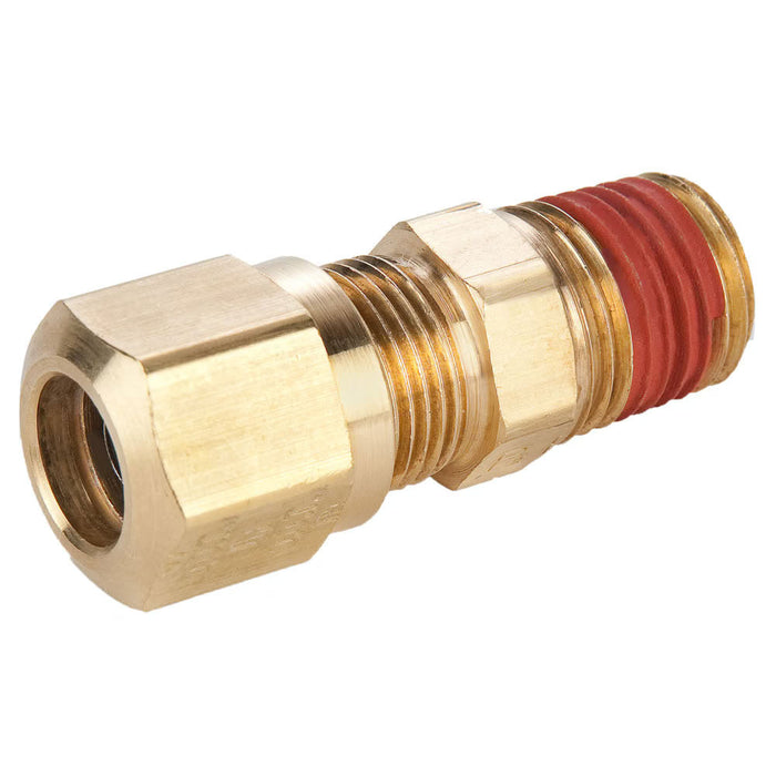 Conector neumático Parker VS68NTA-6-6 tipo compresión 3/8 in a NPT 3/8 in para sistema de freno de aire