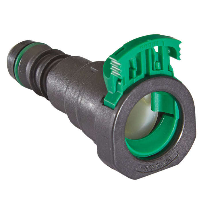 Conector recto Safe Lock Parker A614C56 55 05 de composite de conexión SAE J2044 a barba de 1/2 in