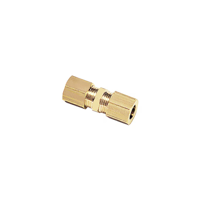 Conexión Compresión Tubo a Tubo de 10 mm Parker 0106 10 00 en Latón